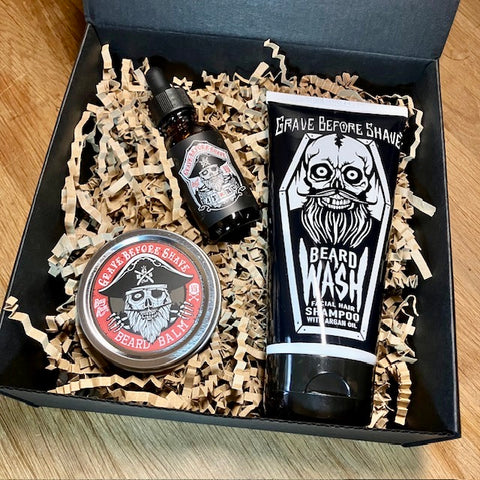 Coffret Entretien Barbe : Senteur au choix | Grave Before Shave