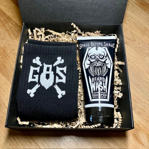 Coffret Socks and shampoo | Grave Before Shave