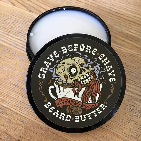 Beurre à Barbe : Beard Butter Caramel Mocha | GRAVE BEFORE SHAVE