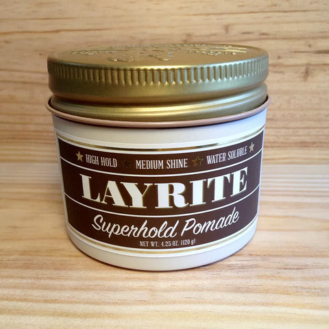 Cire pour cheveux : Superhold Pomade | LAYRITE