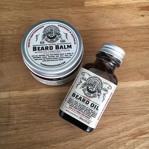Pack découverte : Huile + Baume Old Time | THE BEARDED CHAP